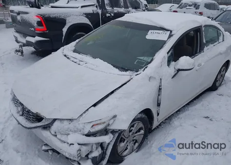 2013 Honda Civic Lx z USA, uszkodzony, nr VIN 19XFB2F53DE281811
